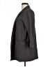 Eileen Fisher Solid Gray Trenchcoat Size L (petite) - photo 5