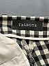 Talbots 100% Viscose Checkered-gingham Ivory Casual Pants Size 18 - photo 4