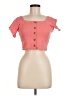 Roxy Pink Short Sleeve Top Size M - photo 1