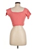 Roxy Pink Short Sleeve Top Size M - photo 2