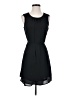 H&M Solid Black Casual Dress Size 2 - photo 1