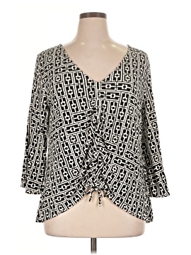 Cato 3/4 Sleeve Blouse (view 1)