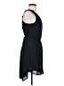 H&M Solid Black Casual Dress Size 2 - photo 4