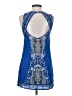 Ecote 100% Rayon Paisley Blue Casual Dress Size S - photo 2