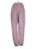 Comfrt Solid Purple Track Pants Size XS - photo 2