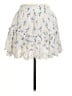LoveShackFancy 100% Cotton Stars Ivory Casual Skirt Size M - photo 2