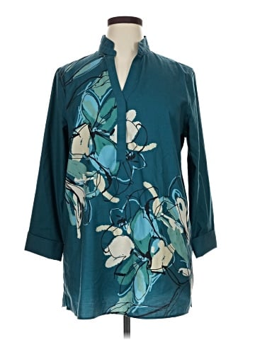 Chico's 3/4 Sleeve Blouse (view 1)