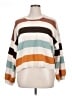 American Eagle Outfitters 100% Polyester Color Block White Pullover Sweater Size XL - photo 1