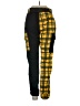 Almost Famous Plaid Yellow Casual Pants Size S - photo 2