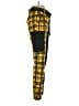 Almost Famous Plaid Yellow Casual Pants Size S - photo 4