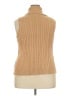 Chaps 100% Cotton Tan Sweater Vest Size 2X - photo 2