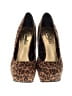 Candie's Animal Print Brown Heels Size 6 1/2 - photo 2