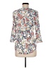 Daniel Rainn 100% Rayon Ivory 3/4 Sleeve Blouse Size M - photo 2