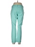 H&M L.O.G.G. Color Block Teal Jeans Size 12 - photo 2
