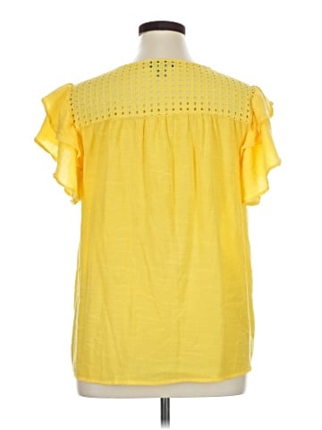 By Design Short Sleeve Blouse (view 2)