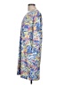 Assorted Brands Paisley Blue Casual Dress Size L - photo 5