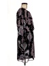 Express Outlet Paisley Black Casual Dress Size M - photo 4