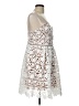 Self-Portrait 100% Polyester White Azaelea Dress  Size 10 - photo 4
