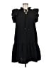 Unbranded Solid Black Casual Dress Size M - photo 1