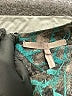 Halston Heritage 100% Polyester Teal Kimono Size XL - photo 7