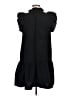 Unbranded Solid Black Casual Dress Size M - photo 2