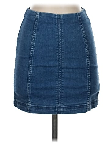 Free People Denim Skirt (view 1)