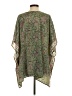 J.Jill 100% Recycled Polyester Graphic Green Kimono Size S - photo 2