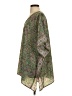 J.Jill 100% Recycled Polyester Graphic Green Kimono Size S - photo 5