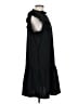 Unbranded Solid Black Casual Dress Size M - photo 4