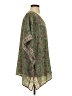 J.Jill 100% Recycled Polyester Graphic Green Kimono Size S - photo 4