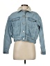 Missguided Blue Denim Jacket Size 6 - photo 1