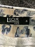Lior Paris Animal Print Blue Leggings Size 4 - photo 7