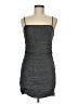 Shein Metallic Gray Cocktail Dress Size M - photo 1