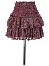Reset 100% Polyester Paisley Red Casual Skirt Size S - photo 1
