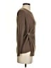 OAK + FORT 100% Acrylic Brown Pullover Sweater Size S - photo 4