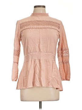 Venice Blue 3/4 Sleeve Blouse