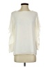 H By Halston 100% Polyester Ivory 3/4 Sleeve Blouse Size S - photo 1