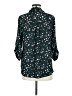 Ambiance 100% Polyester Green 3/4 Sleeve Blouse Size M - photo 2