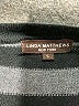 Linda Matthews Stripes Gray Black Pullover Sweater Size S - photo 7
