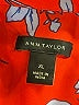 Ann Taylor 100% Polyester Red Sleeveless Blouse Size XL - photo 7