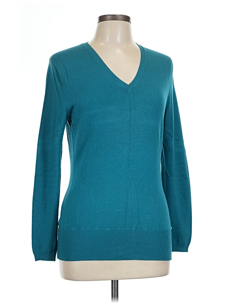 Pre-owned Bcbgmaxazria Pullover Sweater In Teal