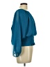 Colleen Lopez 100% Polyester Teal Long Sleeve Blouse Size L - photo 4