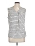 Calvin Klein White Sleeveless Blouse Size L - photo 1