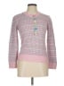 Marc by Marc Jacobs 100% Cotton Tweed Pink Cardigan Size M - photo 1