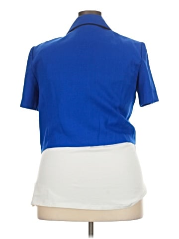 Studio 1 Short Sleeve Blouse (view 2)
