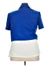 Studio 1 100% Polyester Color Block Blue Short Sleeve Blouse Size 18 - photo 2
