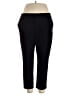 Briggs Solid Black Dress Pants Size XL (petite) - photo 1