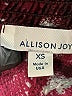 Allison Joy Burgundy Sleeveless Blouse Size XS - photo 7