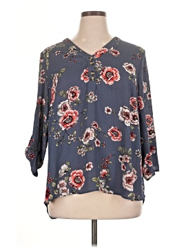 Maurices 3/4 Sleeve Blouse (view 1)