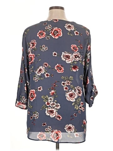 Maurices 3/4 Sleeve Blouse (view 2)